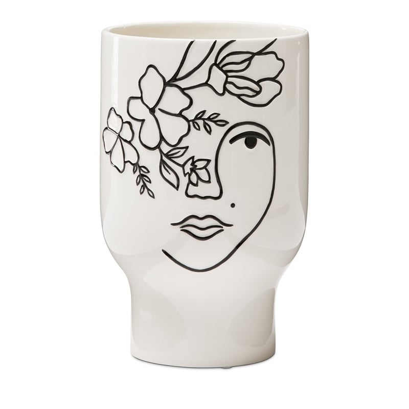Lineart White Vase