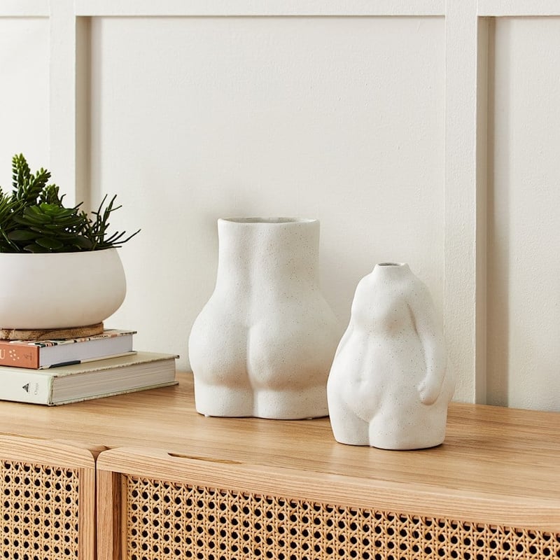 Perfect Women White Body Vase