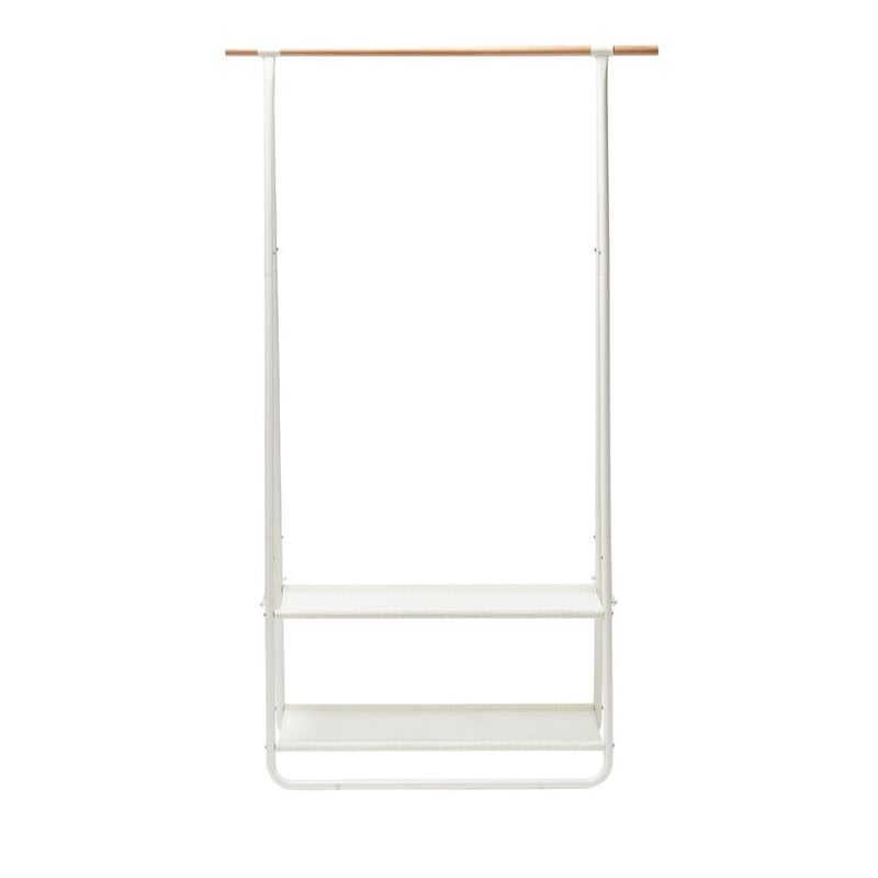 Hamilton White Garment Rack