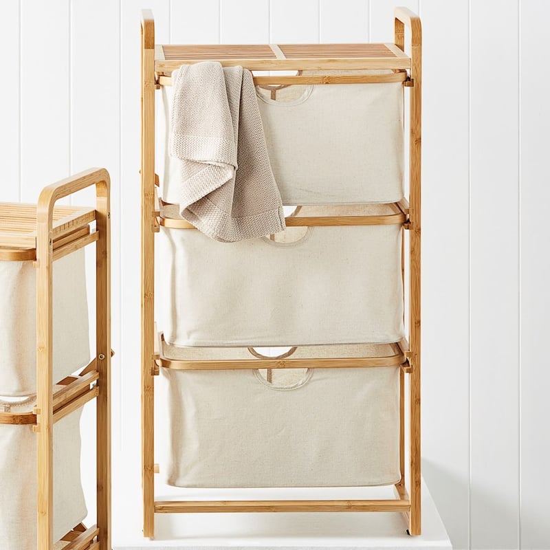 Hutton Storage Large Linen Shelving Unit