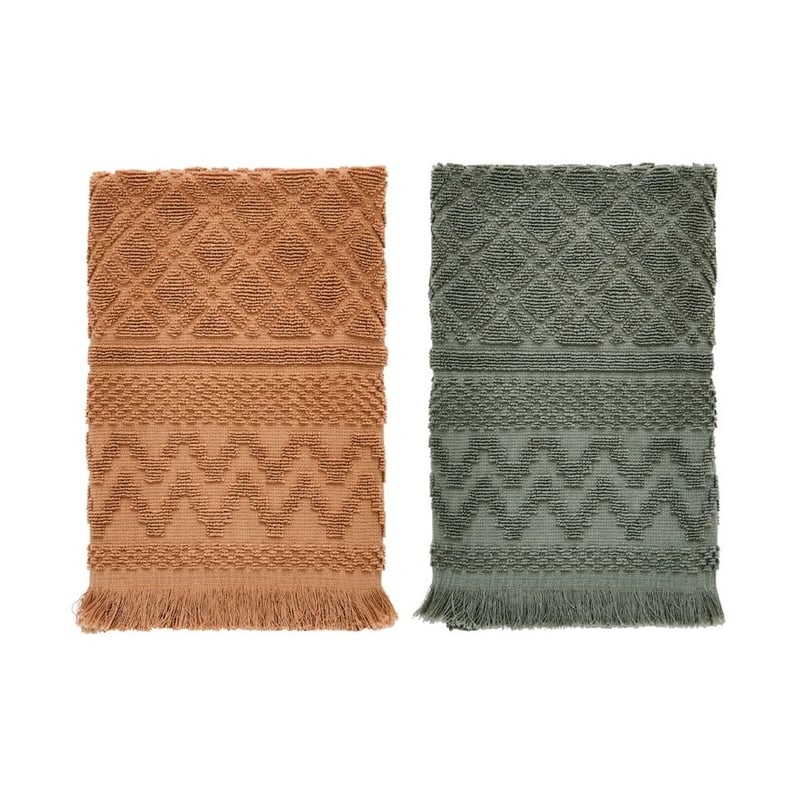 Turin Tobacco & Forest Tea Towels 2 Pack