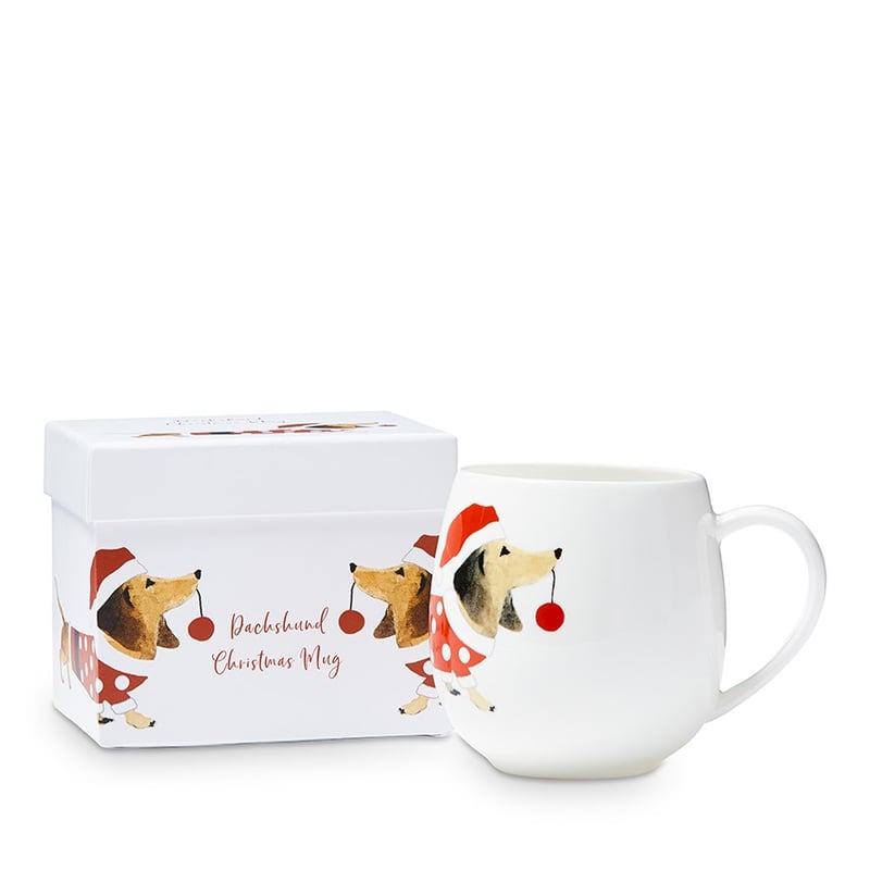 Dachshund Christmas Mug 