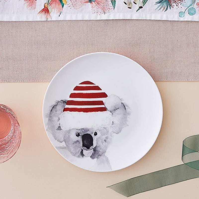 Christmas Servingware Koala Plate