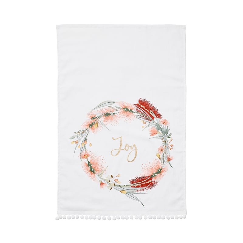 Christmas Botanical Tea Towels Pack of 2