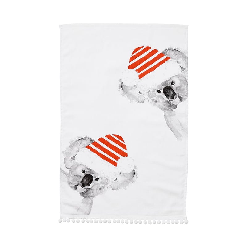 Christmas Koala Tea Towels Pack of 2