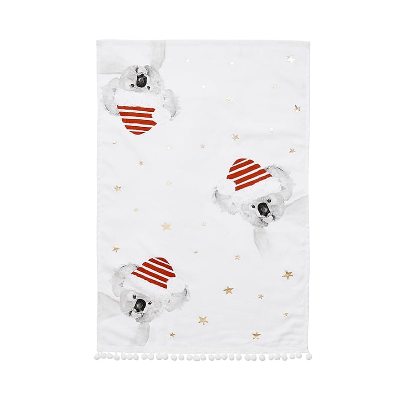 Christmas Koala Tea Towels Pack of 2