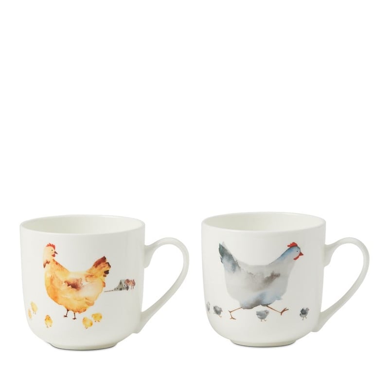 Chicken Grey Mug
