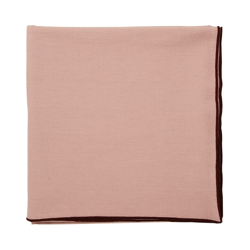 Portland Pink Cotton Tablecloth 