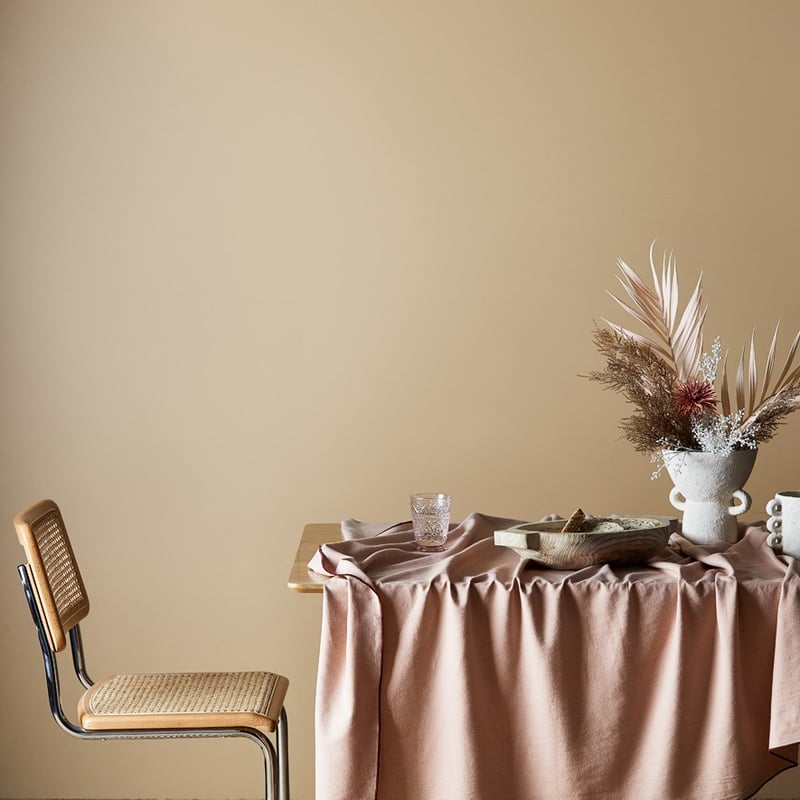 Portland Pink Cotton Tablecloth 