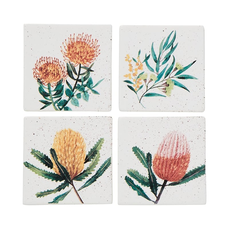 Native Servingware Mixed Coasters Pack of 4