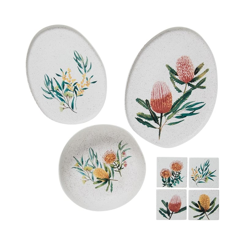 Native Servingware Mixed Coasters Pack of 4