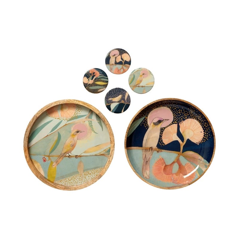 Dana Kinter Mixed Coasters 4 Pack