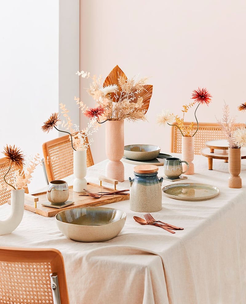 Stardust Walnut Dinner Plate  