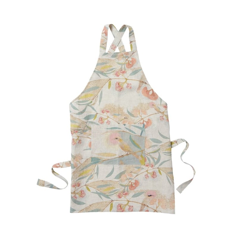 Dana Kinter Love Blooms Natural Apron 