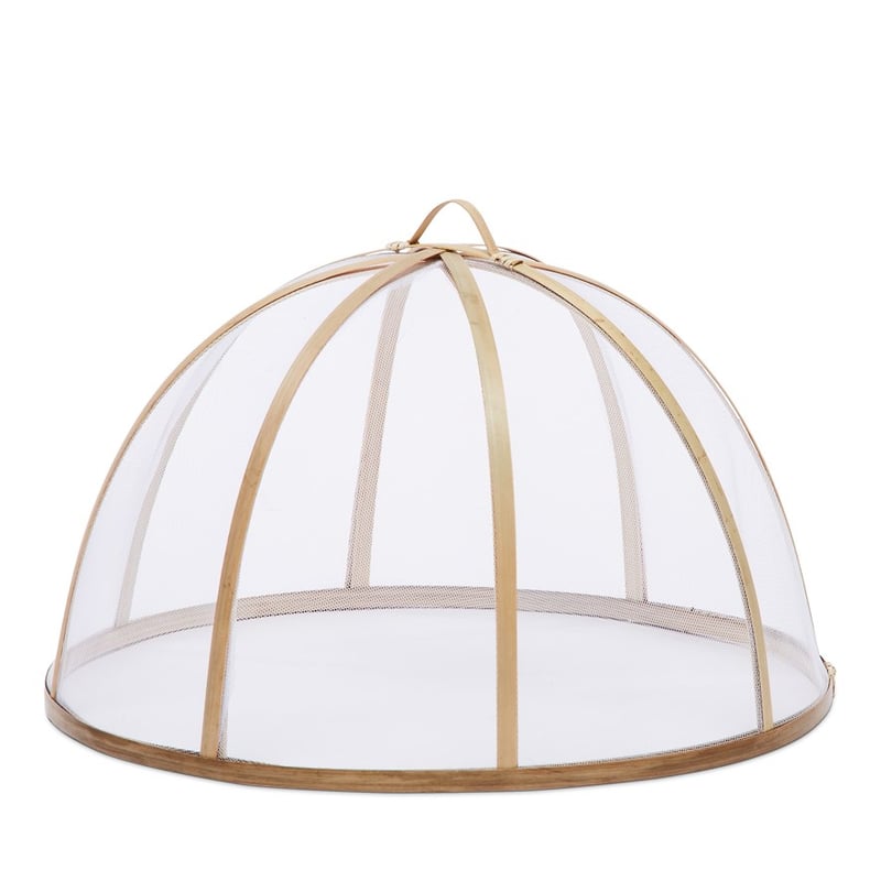 Hanoi White & Natural Large Food Cover  