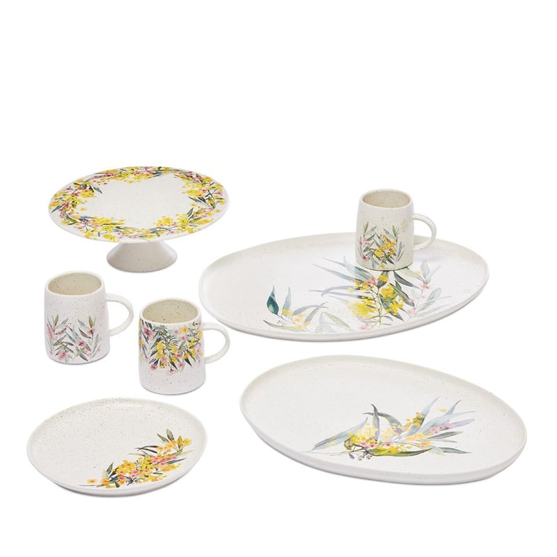 Spring Botanical Bloom Servingware