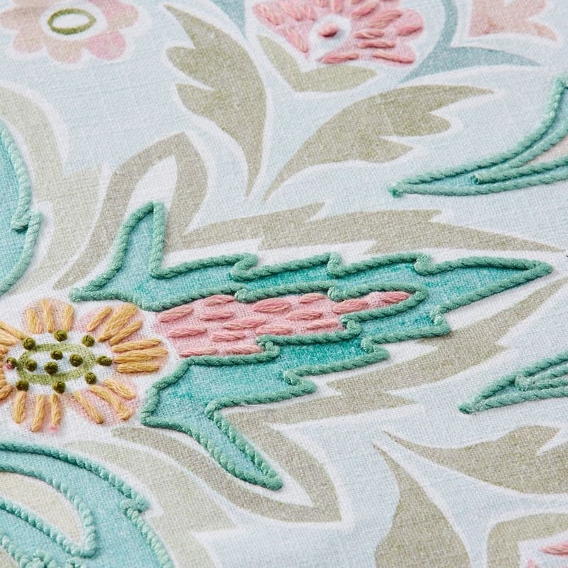 Indian Summer Mint Table Runner 