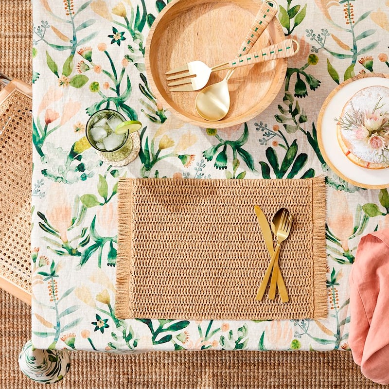 Summer Chai Fringe Placemats Pack of 4