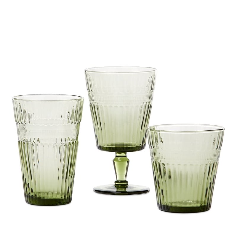 Seville Green Glass Tumbler