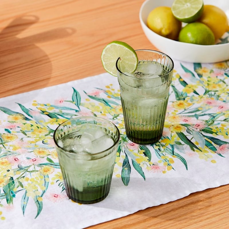 Seville Green Glass Tumbler