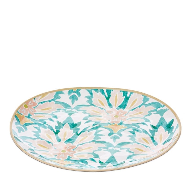 Indian Summer Woodblock Round Platter