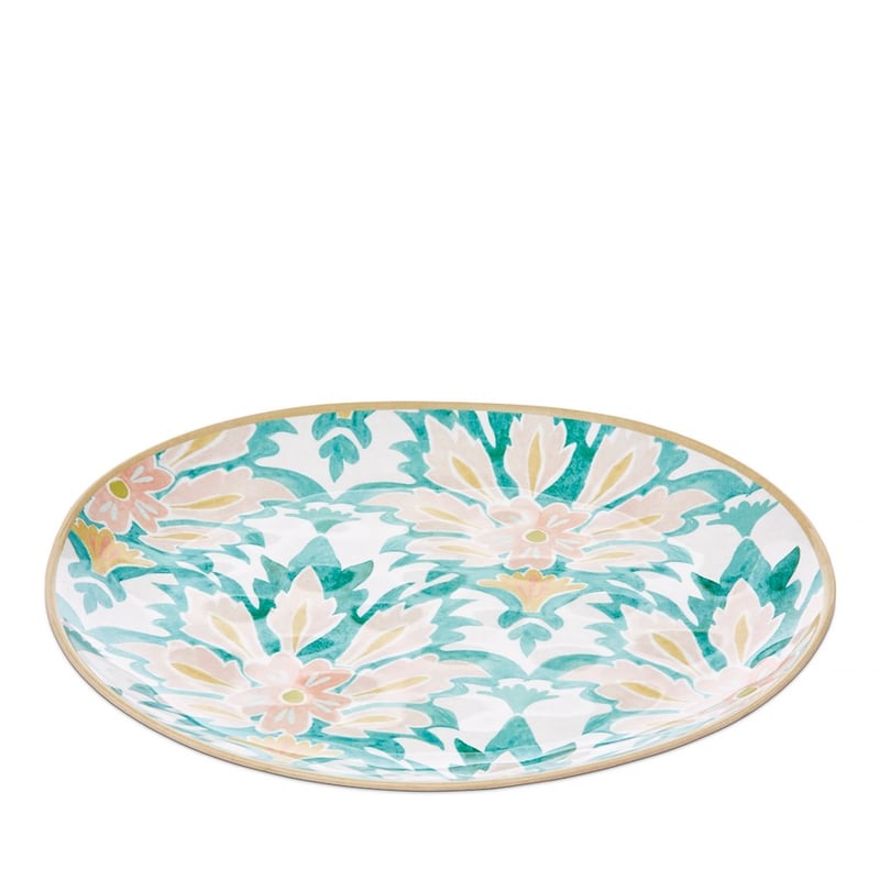Indian Summer Woodblock Round Platter