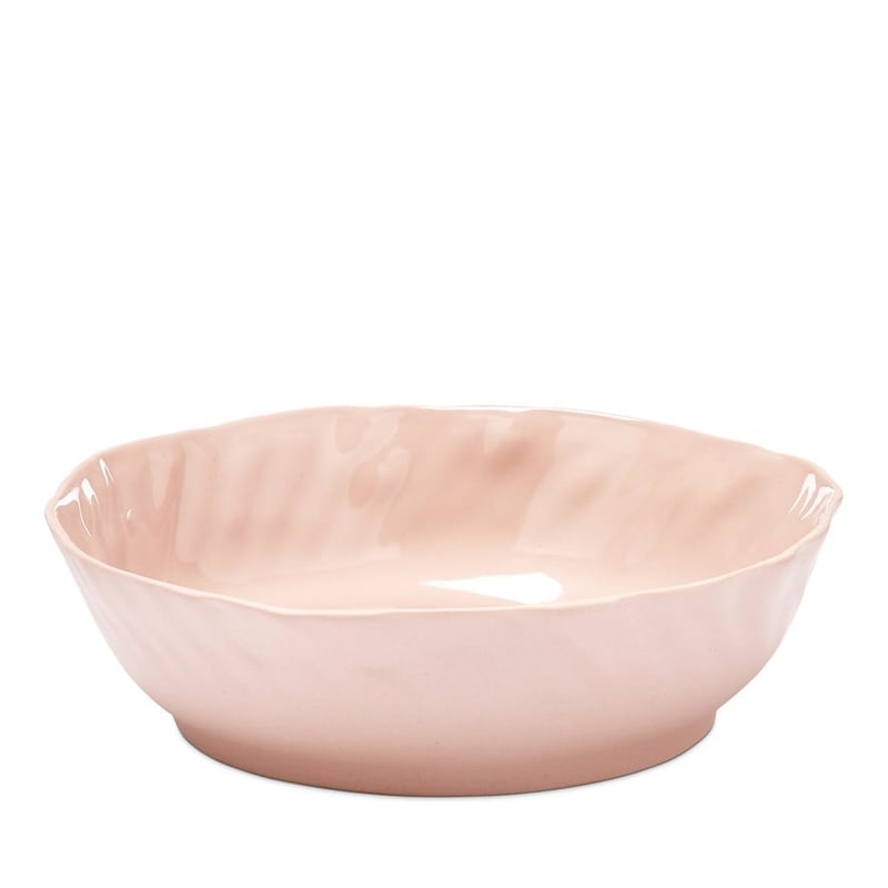 Fluted Pink Servingware