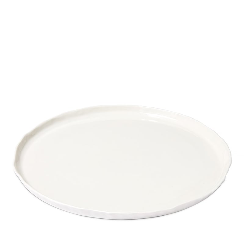 Fluted White Servingware 