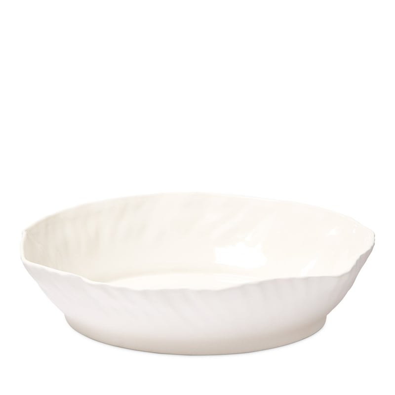 Fluted White Servingware 