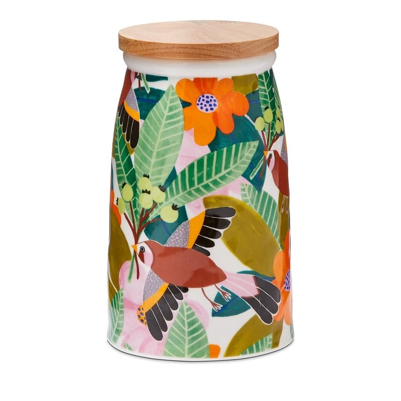 Togetherness Bird Song White Canister