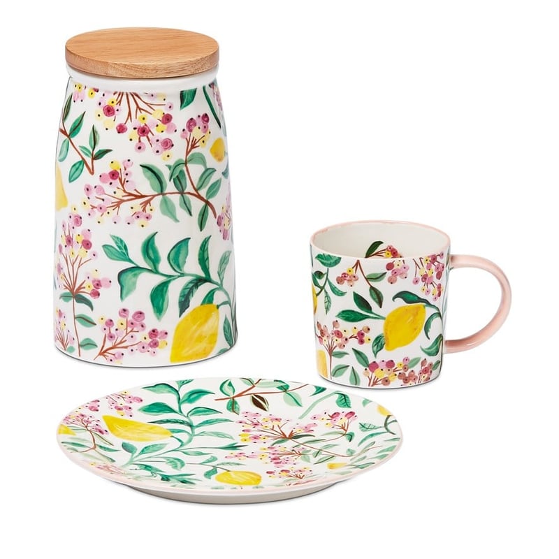 Togetherness Backyard Harvest White Canister