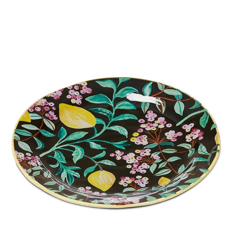 Togetherness Backyard Harvest Black Side Plate