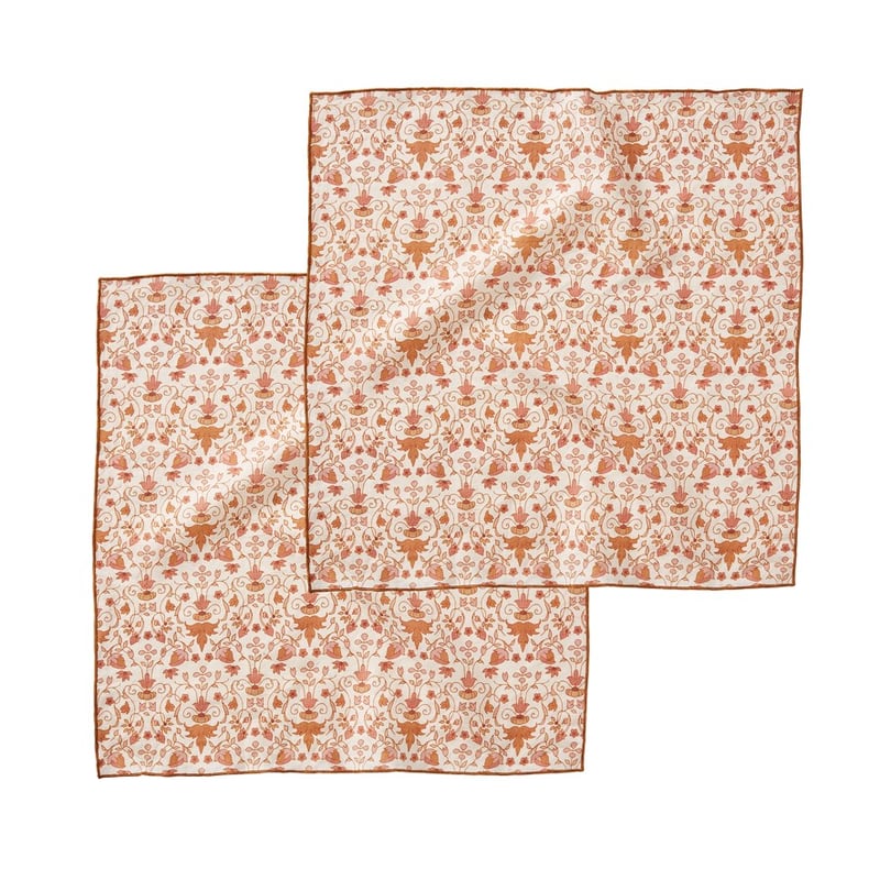 Wandering Folk Linen Table Napkins 2 Pack