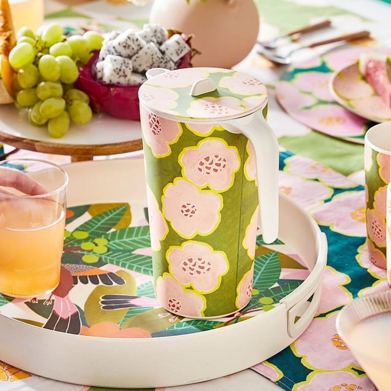 Togetherness Fiore Green Bamboo Jug