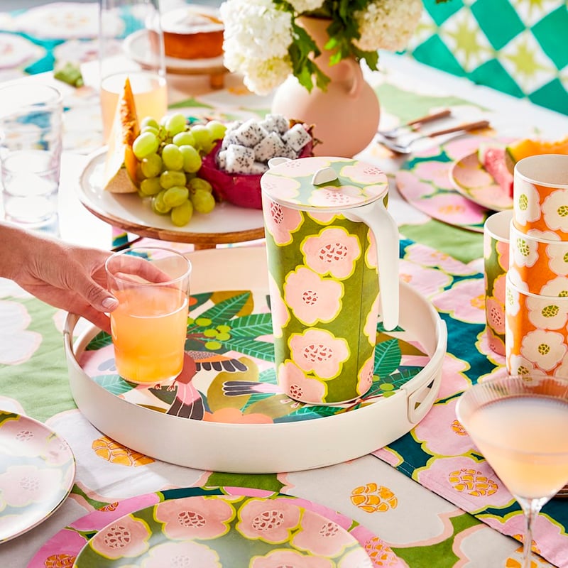 Togetherness Birdsong Bamboo Round Tray