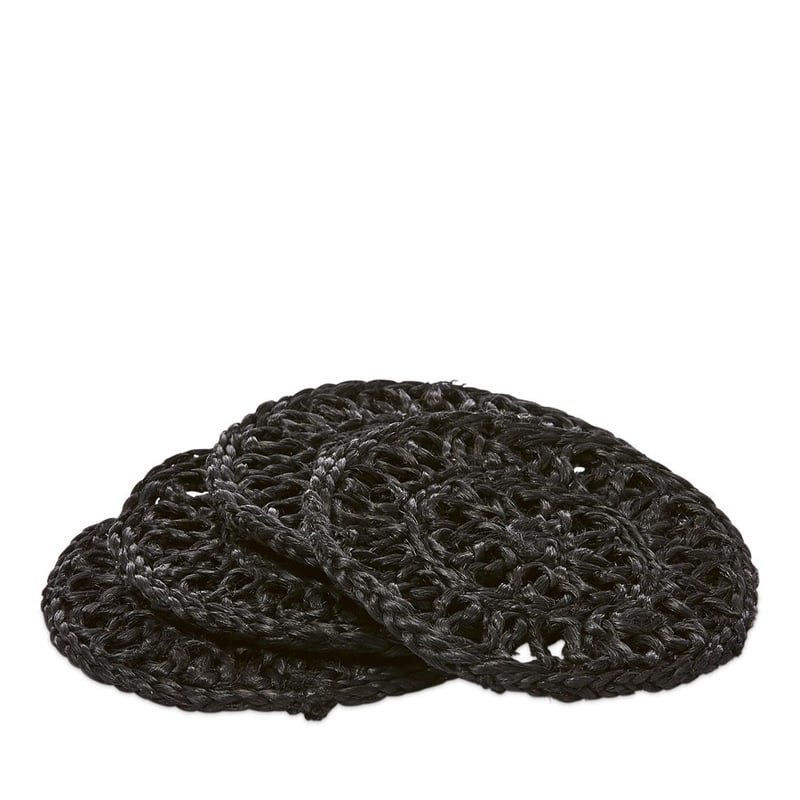 Makemo Black Loop Pack of 4 Coasters