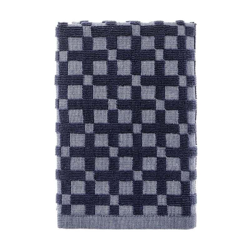 Tile Tea Towels Navy