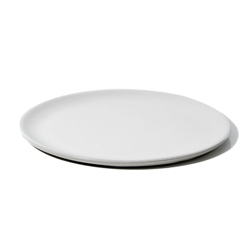 Terra Plate White & Natural 