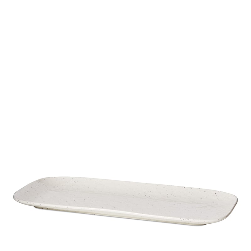 Ripple Collection Rectangle Platter Blue Fleck 