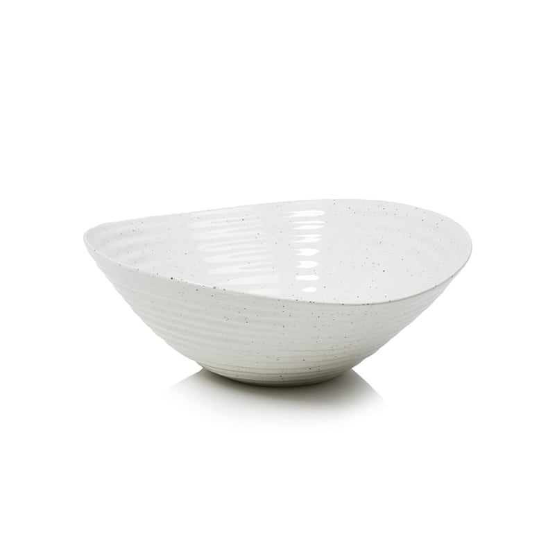Ripple Salad Bowl Blue Fleck 