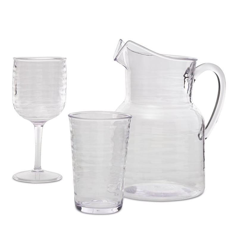 Ripple Drinkware Wine Glass Clear 