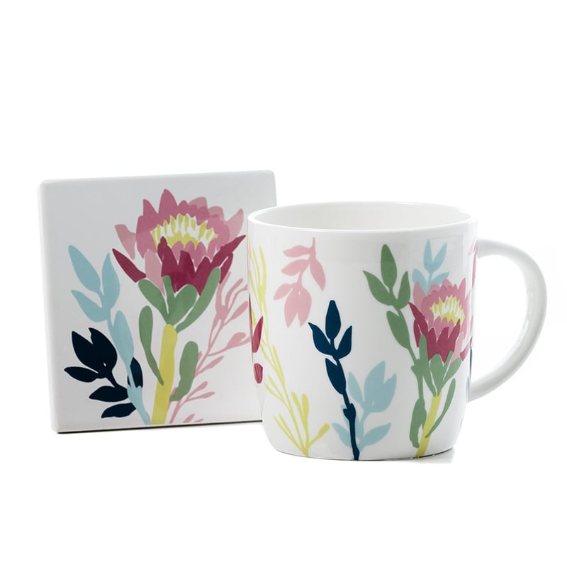 Bird Life Mug Protea 