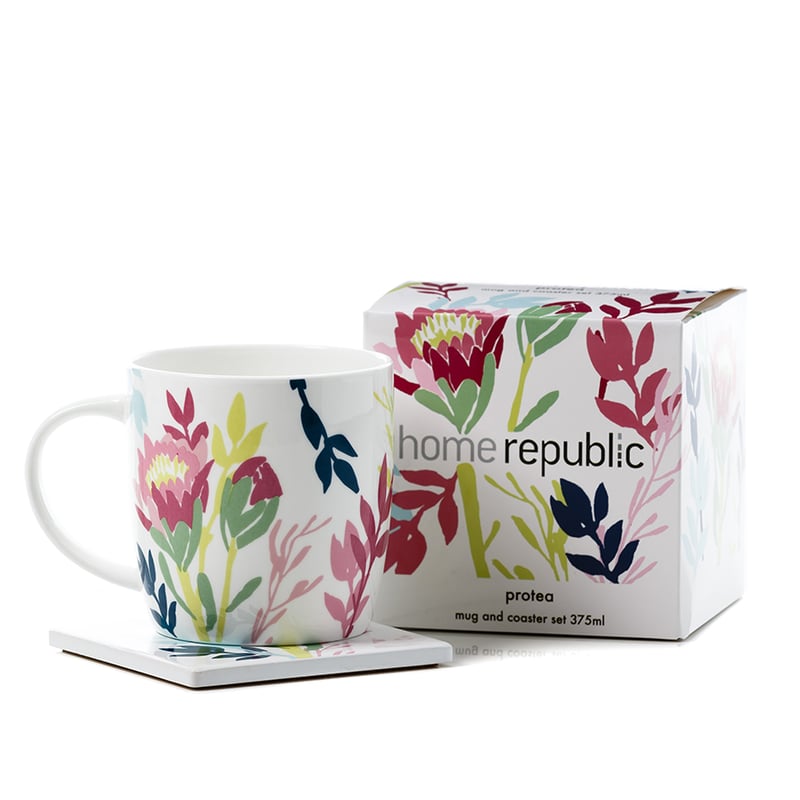 Bird Life Mug Protea 
