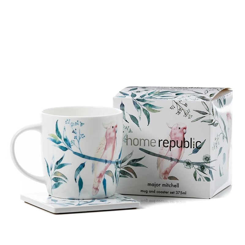 Bird Life Mug Major Mitchell 