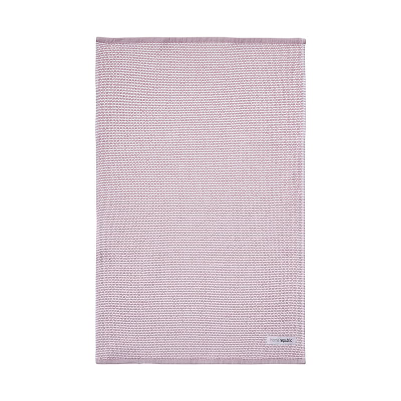 Norse Stripe Tea Towels Pack of 2 in Rose Mist