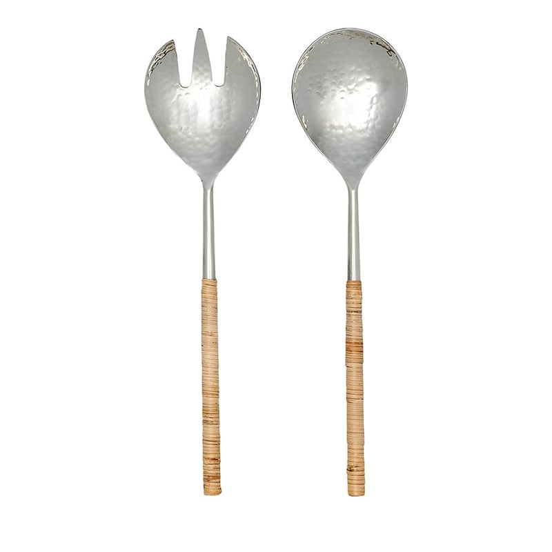 Cebu Salad Servers Silver 