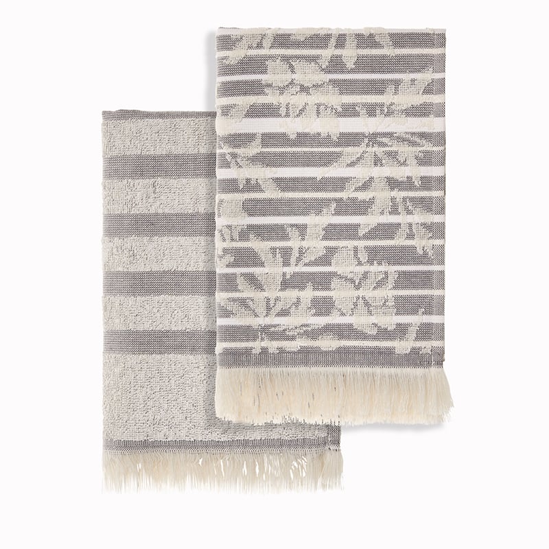 European Collection Alston Tea Towel Grey