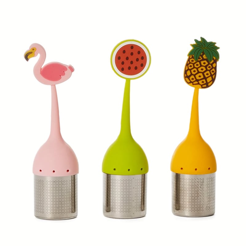 Summer Tea Strainer Flamingo 