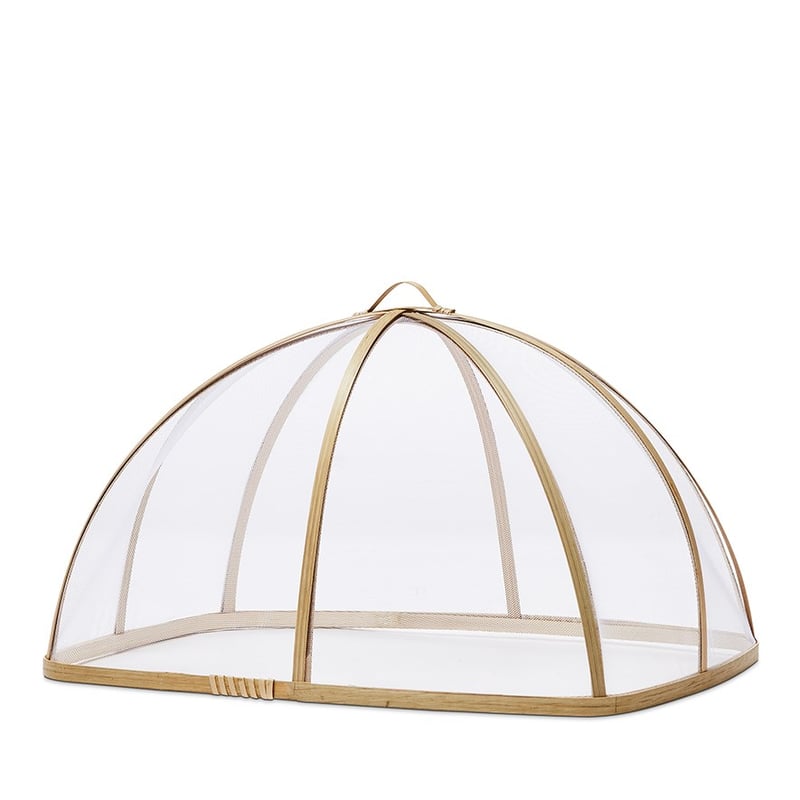 Malay Outdoor White Rectangle Food Cover  