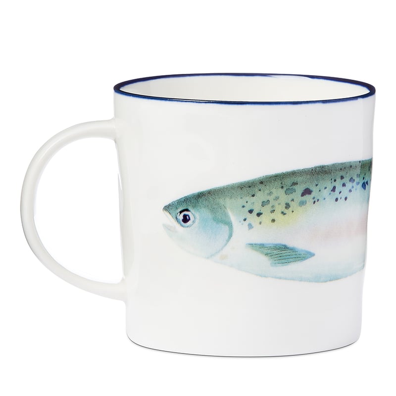 Pesce Servingware Green Fish Mug
